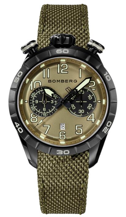 Review Bomberg BB-68 GREEN NS44CHPBA.207.9 Fake watch